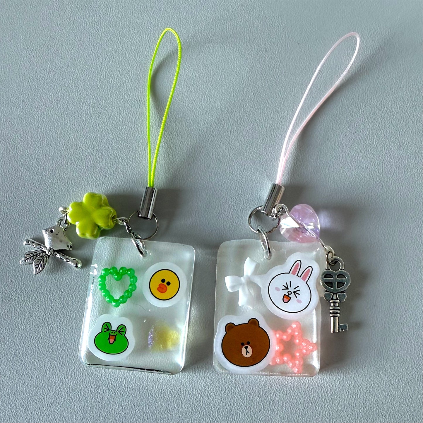 animal mascot charms ༉‧₊˚.