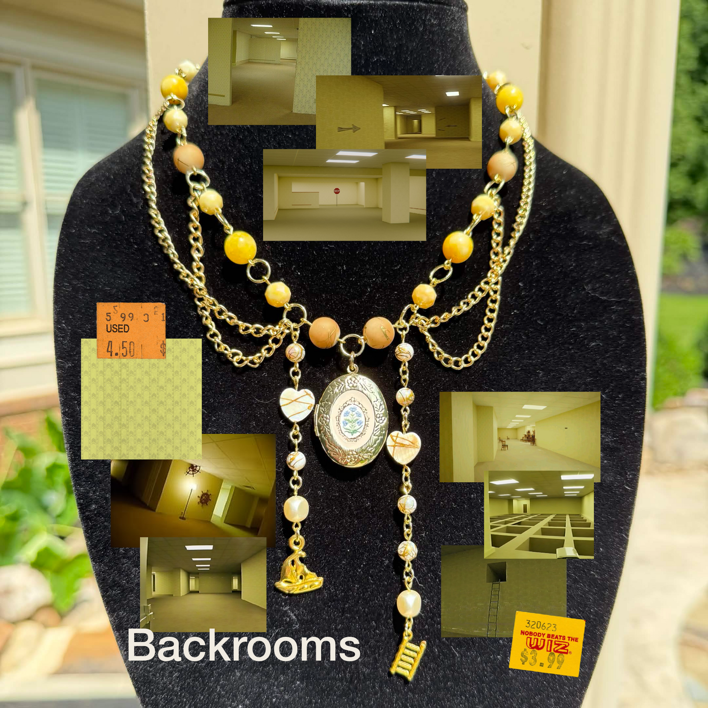 backrooms necklace