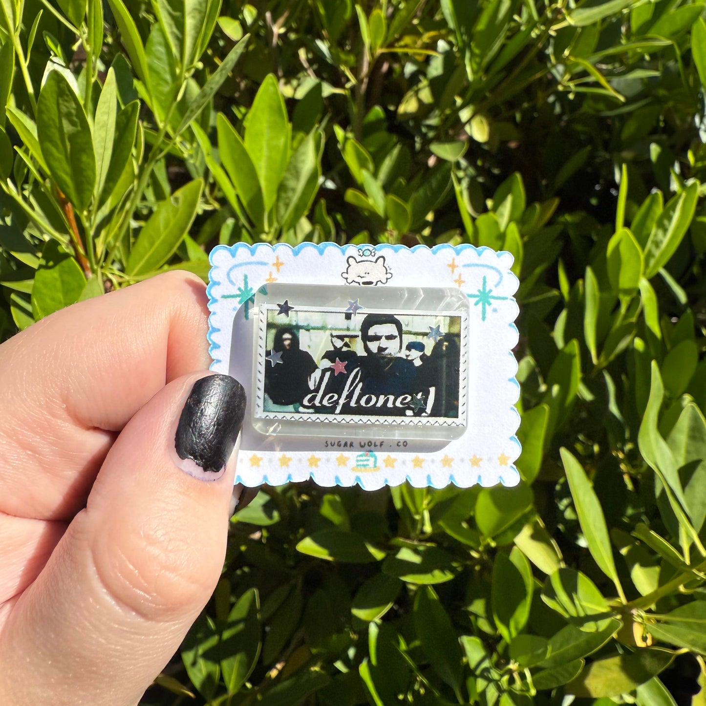 "deftones" stamp pin