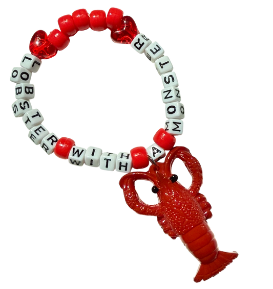 "red" kandi bracelets