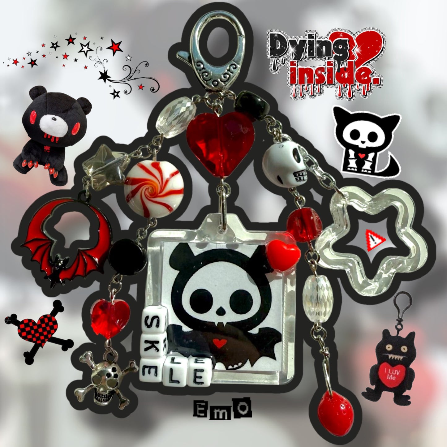 skelanimals keychains