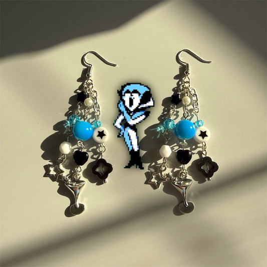 queen earrings