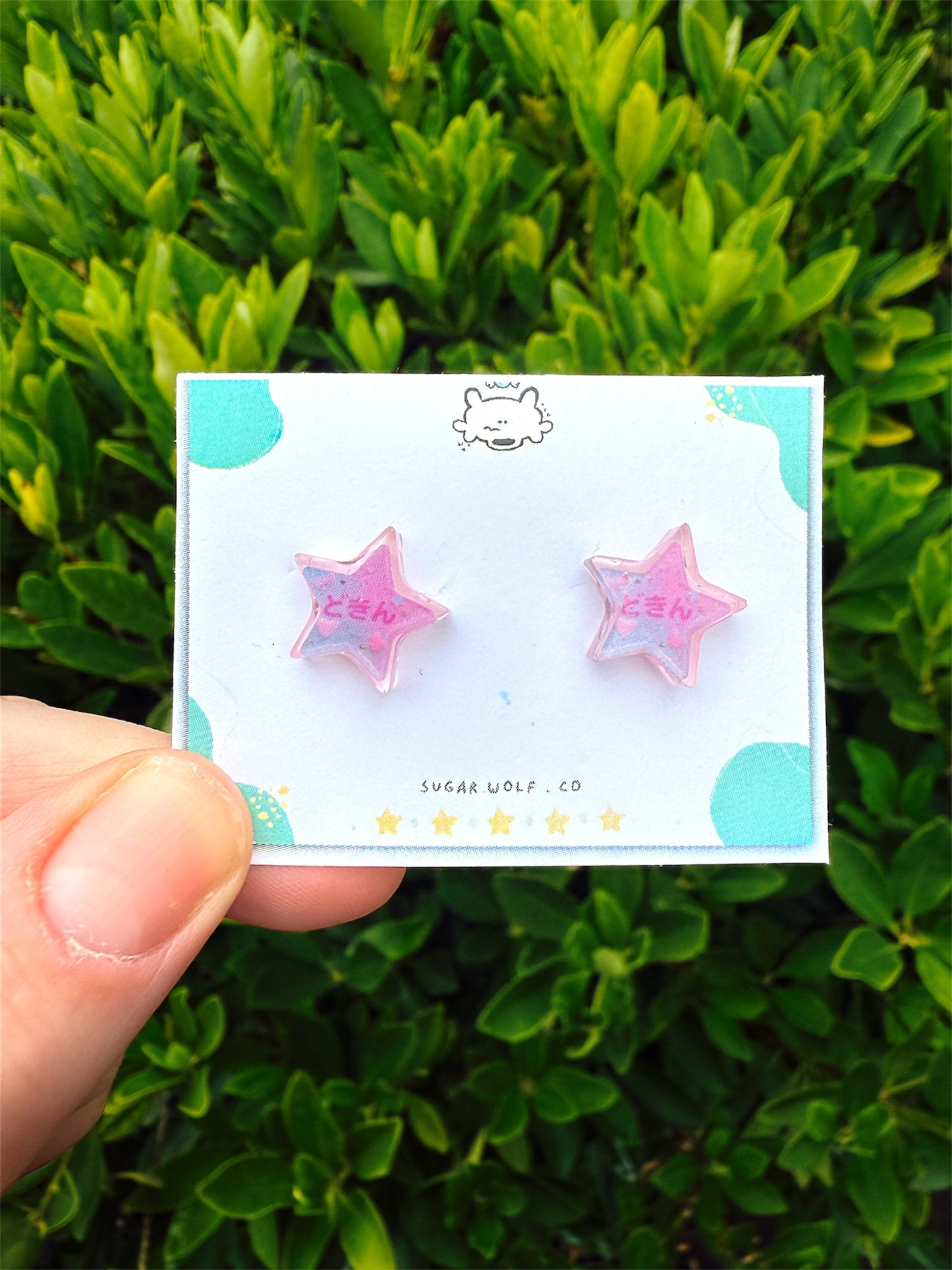 dreamy star earrings