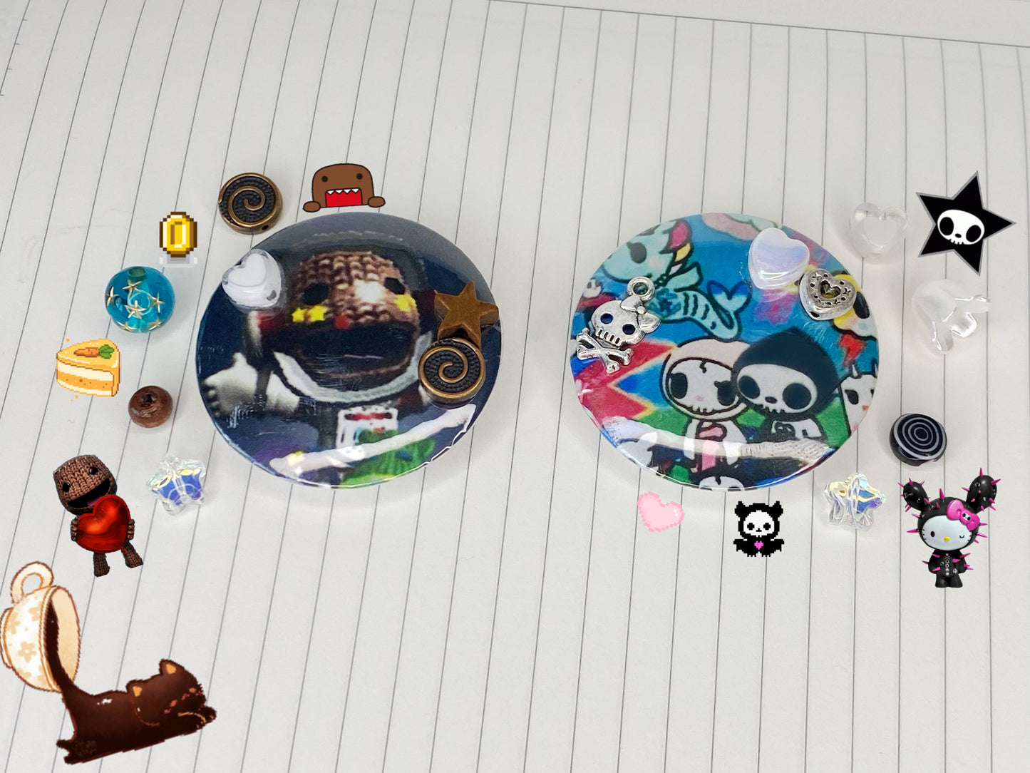 Nostalgia Bead Buttons