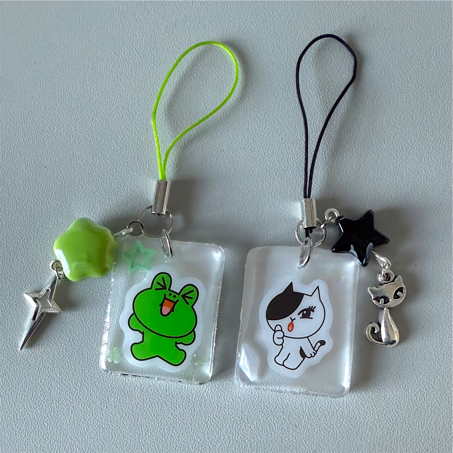 animal mascot charms ༉‧₊˚.