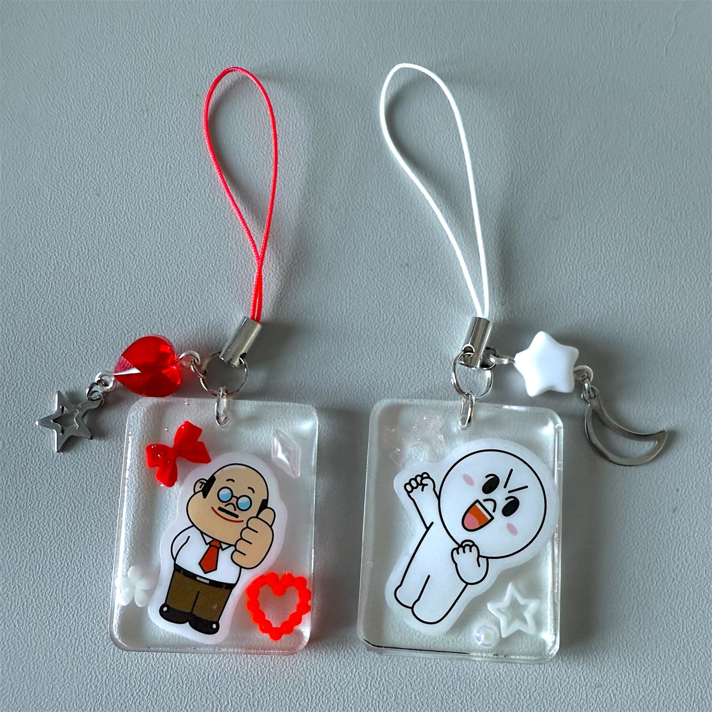 silly mascot charms ༉‧₊˚.