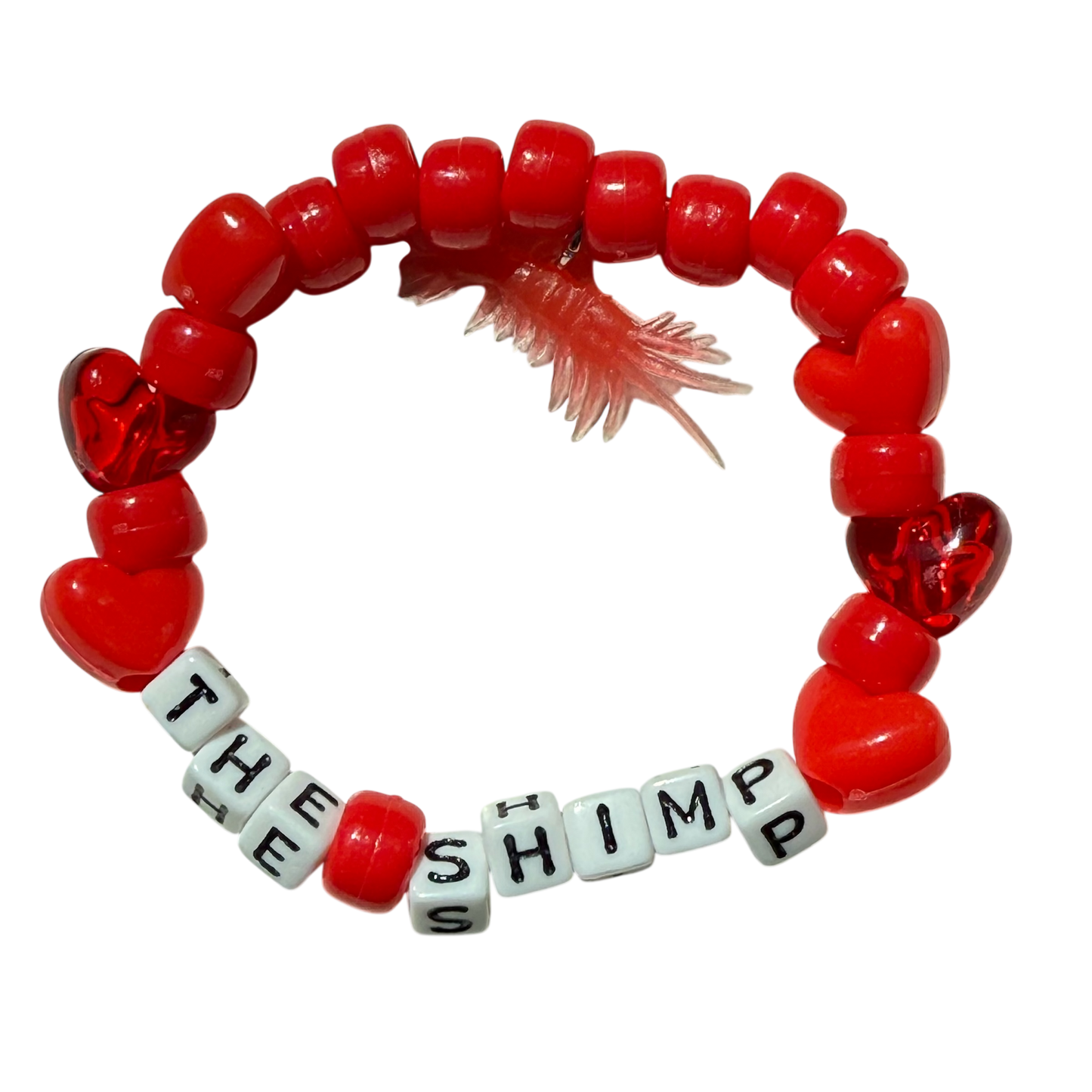 "red" kandi bracelets