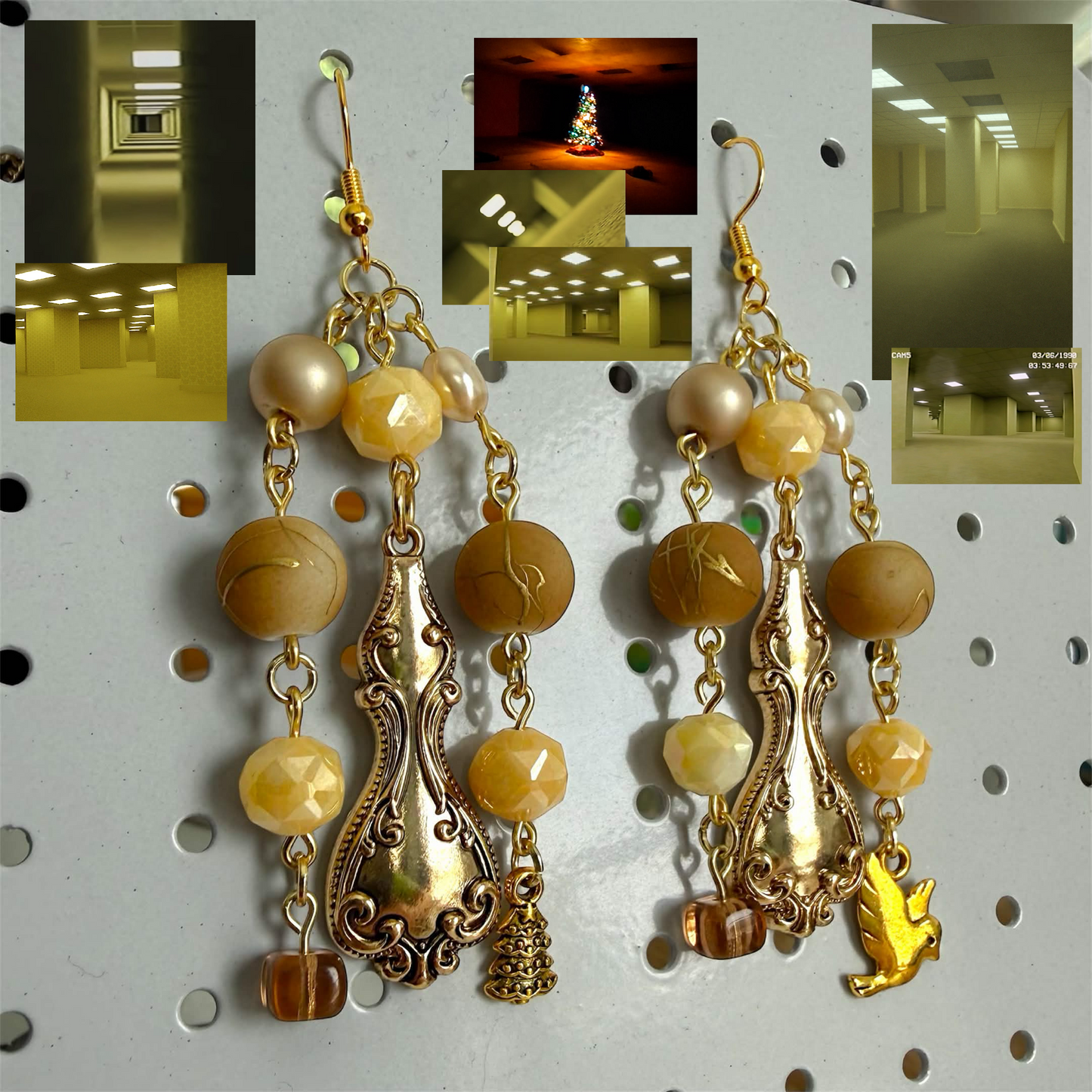 backrooms earrings