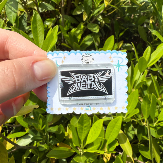 "baby metal" pin