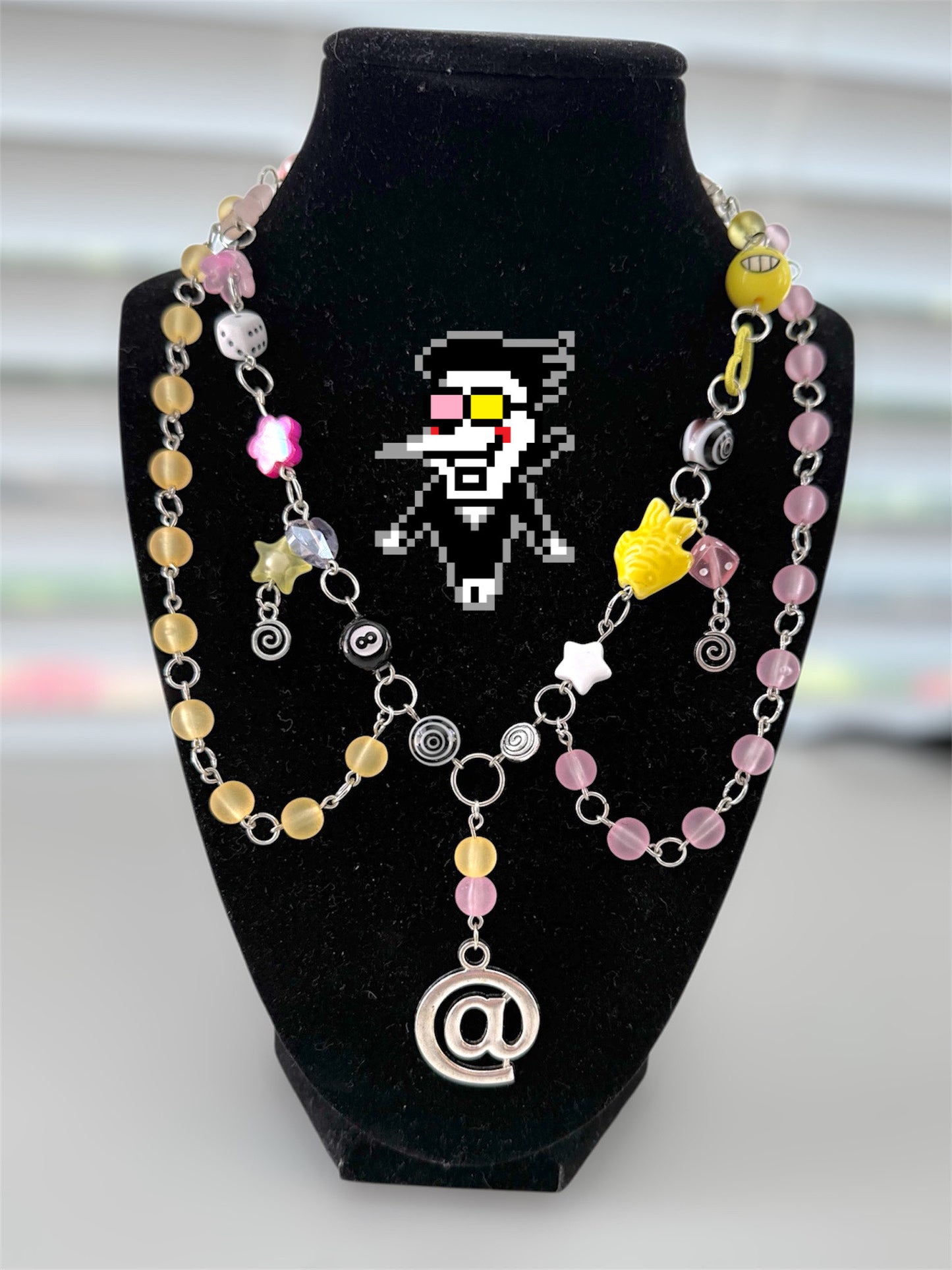 spamton necklace