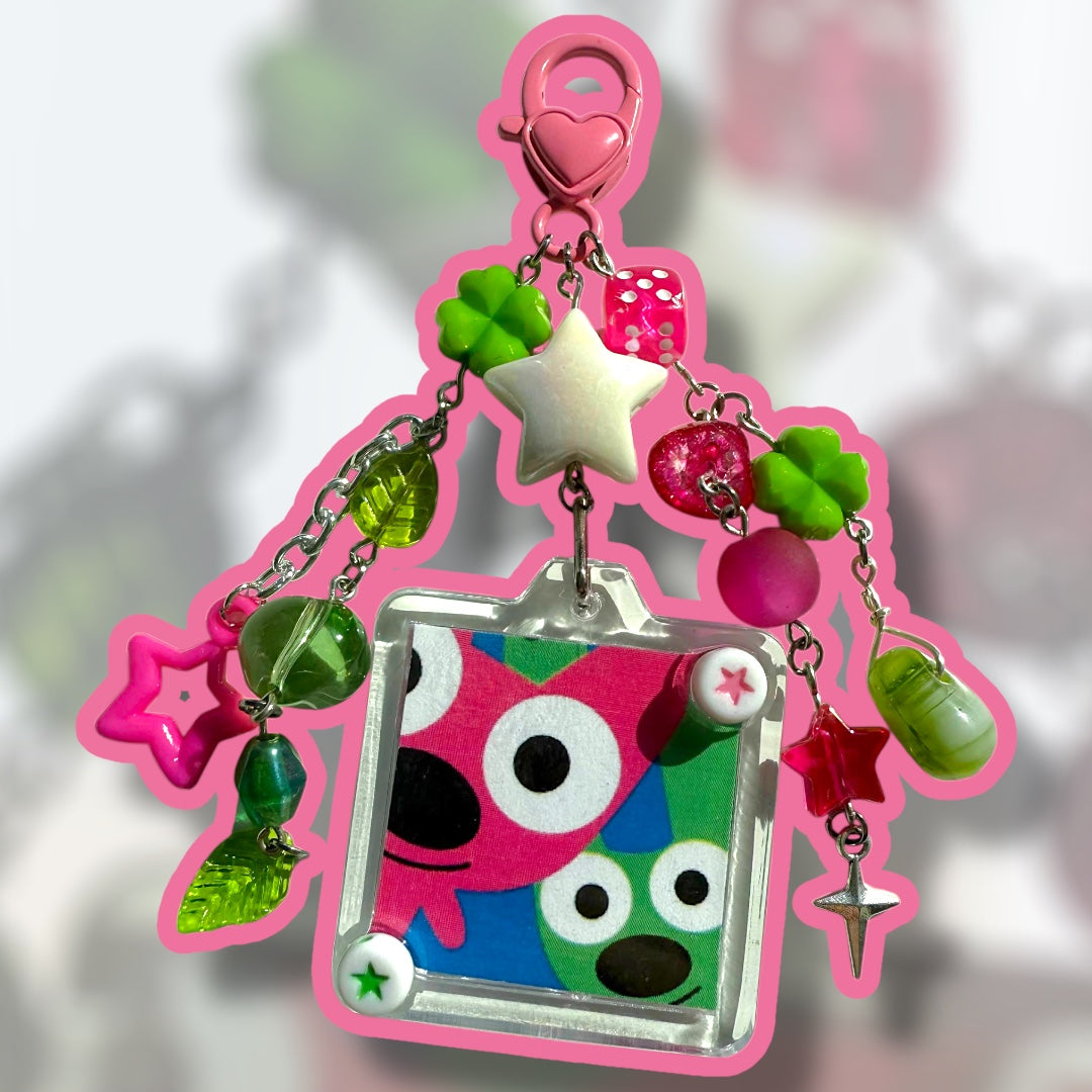 hoops and yoyo keychain