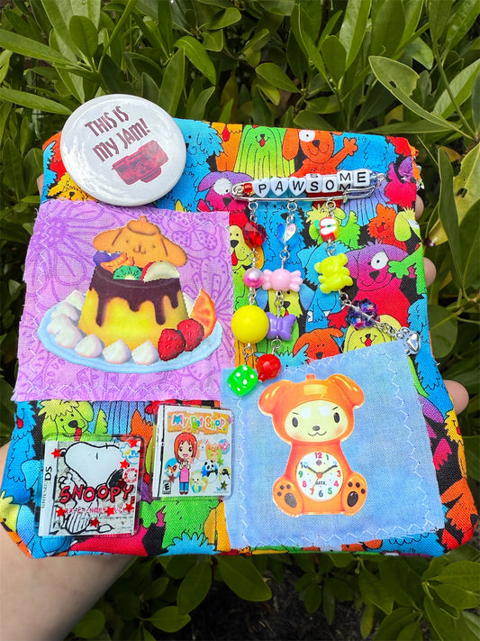 “pawsome” trinket pouch