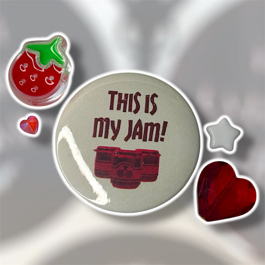 “This is my jam!” button pin