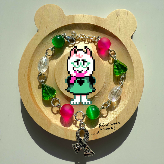 ralsei charm bracelet