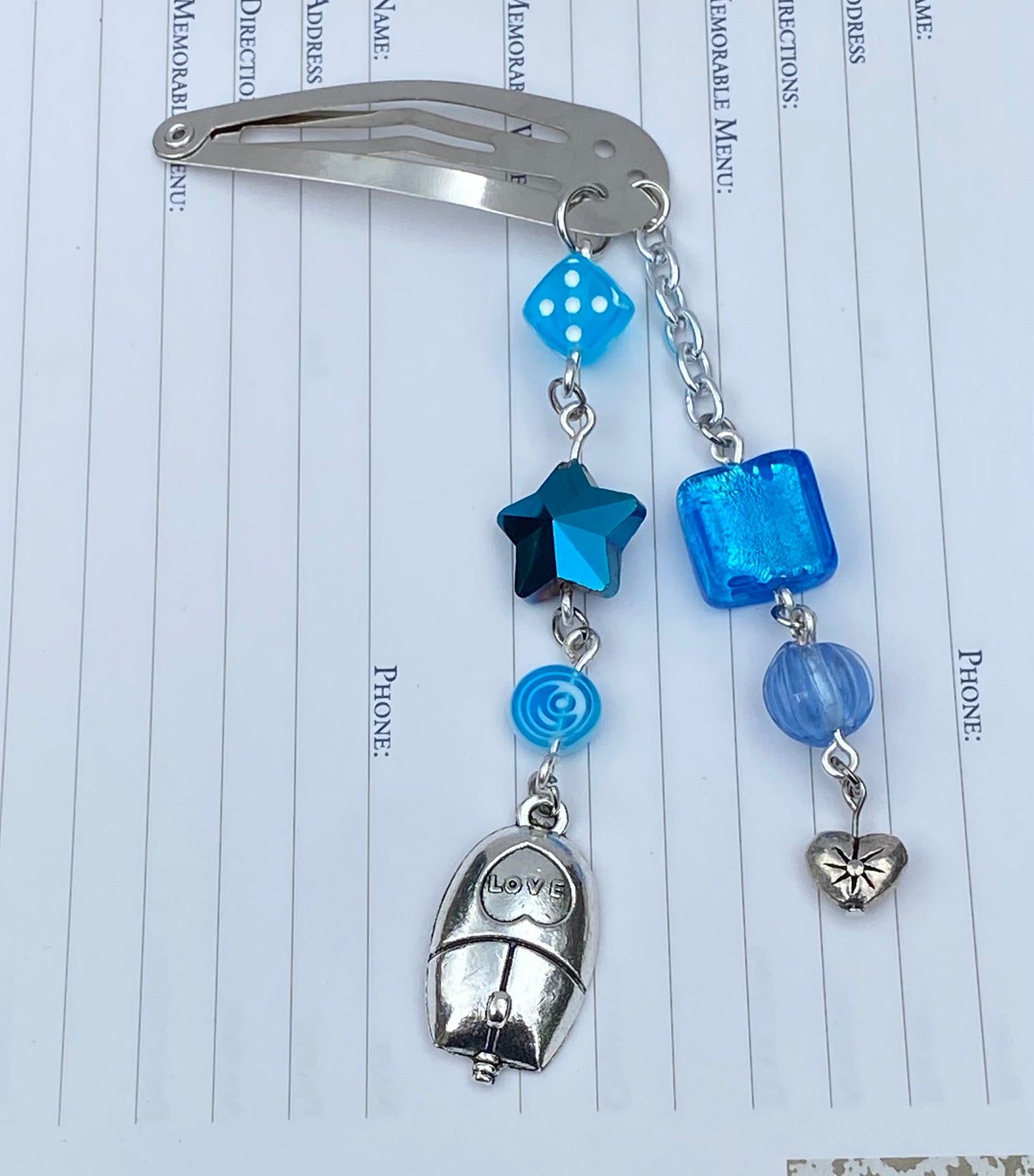 "Logging in" Hair Clip