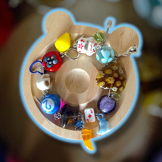 cluttered trinket bracelet