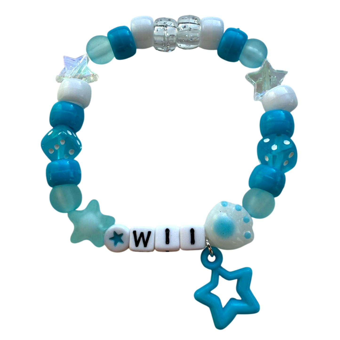 "wii" kandi bracelet