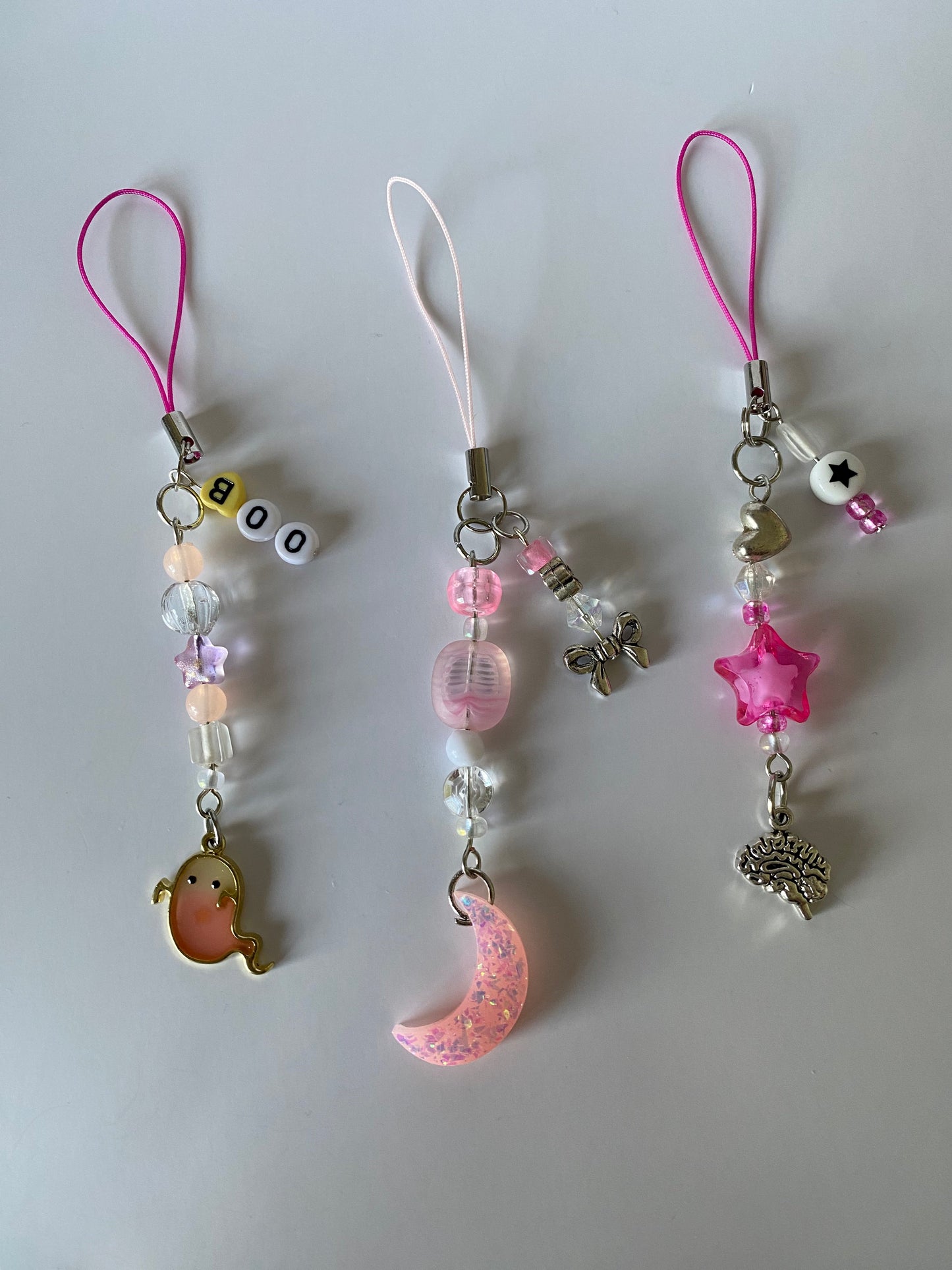 Rosy Phone Charms